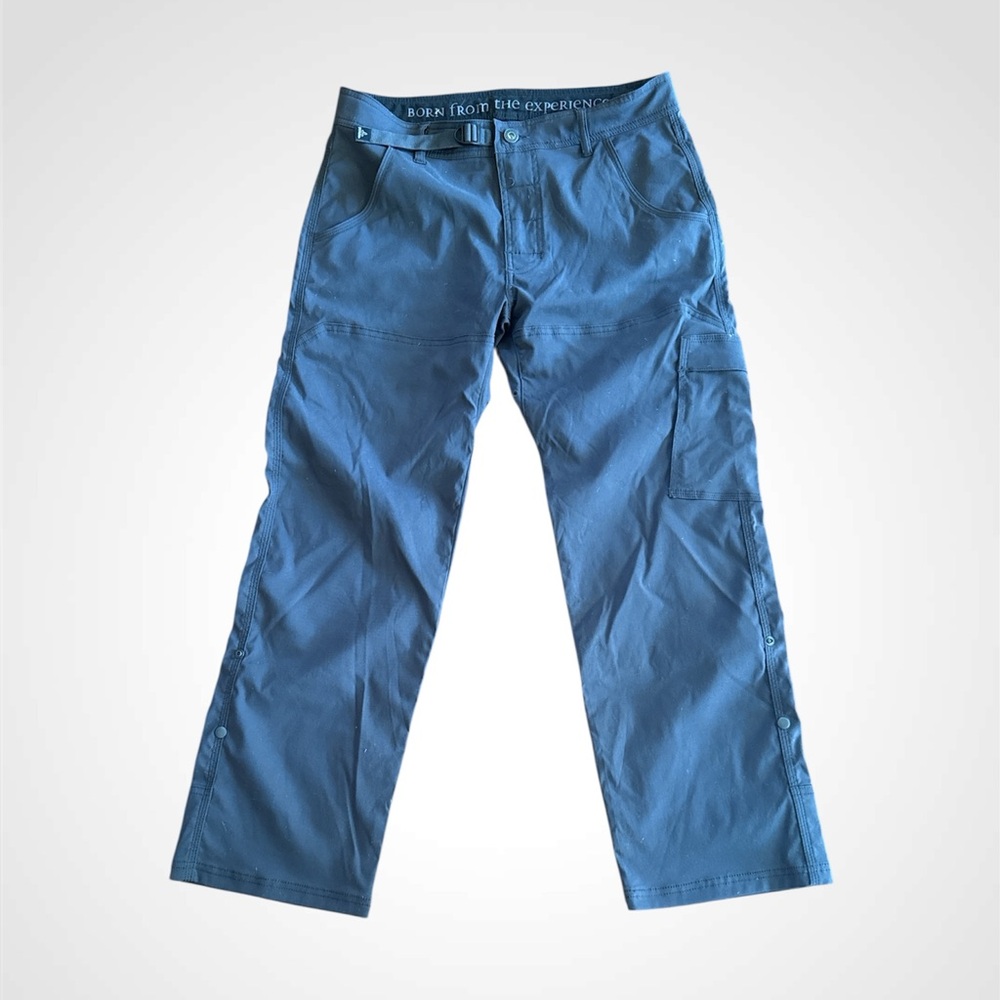 Prana Men's Cargo Pants in Steel Blue